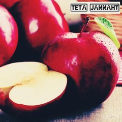 ستيك التفاح بالصوص الأحمر