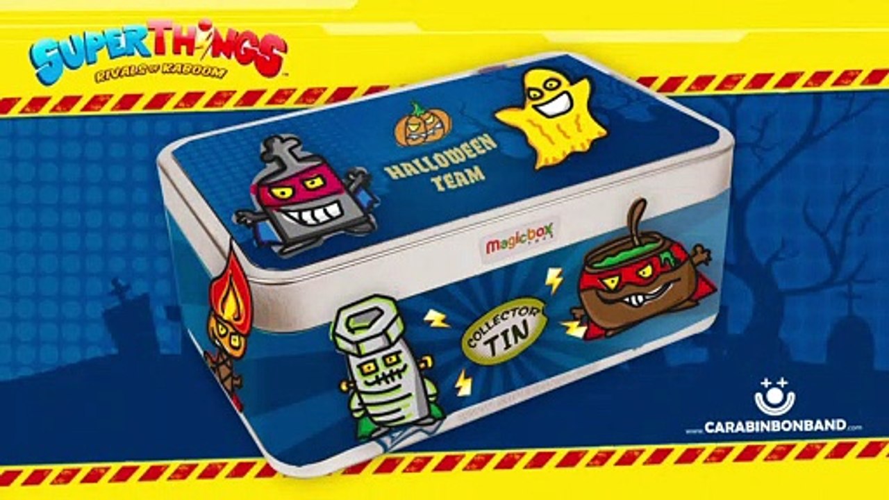 #SUPERZINGS #HALLOWEEN TEAM - LATA INVENTADA DE #SUPERTHINGS MONSTRUOSOS - by CARA BIN BON BAND