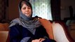 BJP demands arrest of Mehbooba over 'seditious' remark