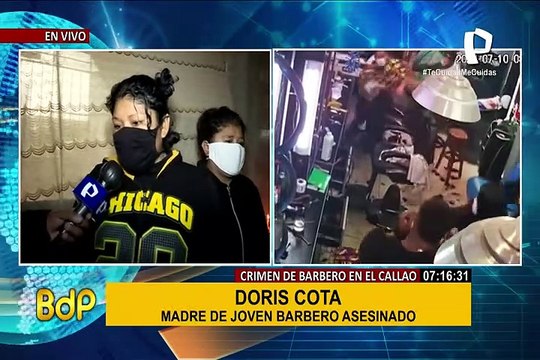 Madre de barbero asesinado denuncia que recibe amenazas de muerte