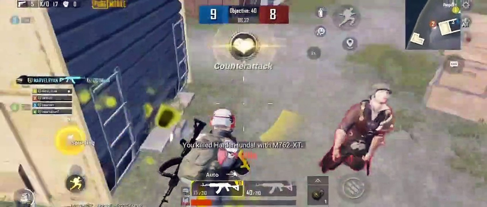 PUBG MOBILE - TDM TEAM DEATH MATCH BLUE TEAM VICTORY - PUBGM