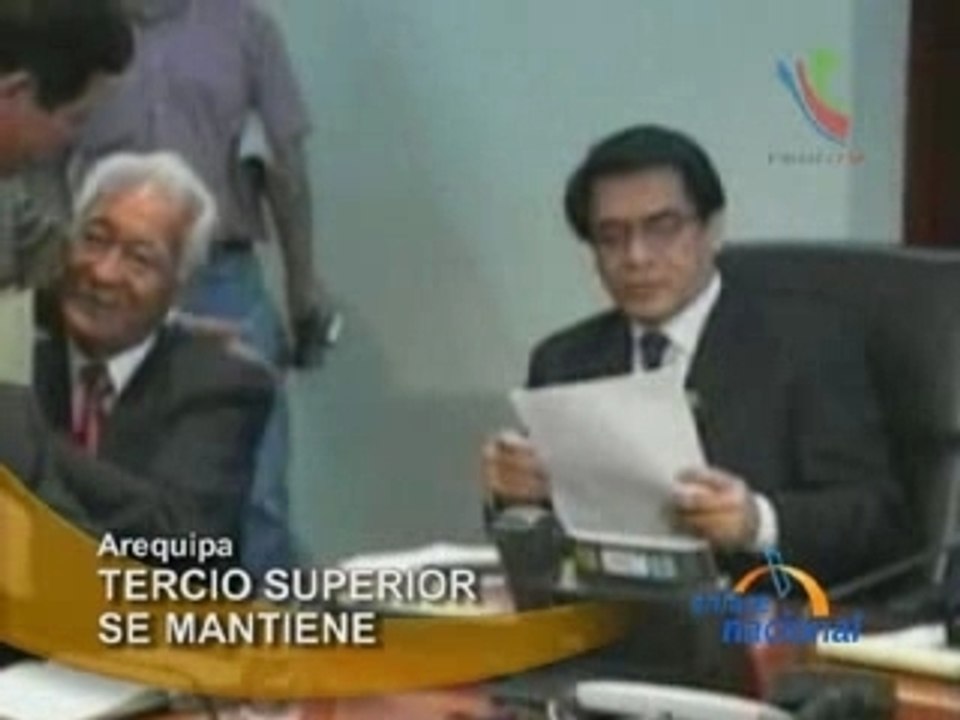 TERCIO SUPERIOR SE MANTIENE - AREQUIPA