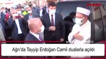 Ağrı’da Tayyip Erdoğan Camii dualarla açıldı