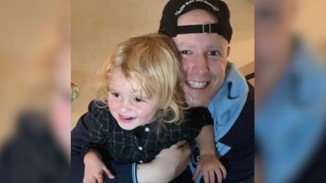 Alessandro Lequio recuerda a su hijo Aless Lequio con una imagen junto a su hija