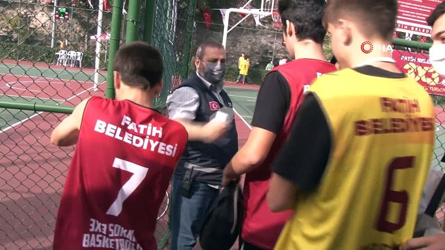 Fatih’te 7’nci sokak basketbol turnuvası başladı
