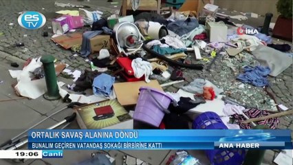 Eskişehir'de sokağı birbirine kattı!