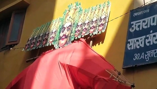 इस बार होगा कोरोना रूपी रावण का दहन, 111 फीट के बजाय 21 फ़ीट तो कहीं और छोटा रहेगा रावण