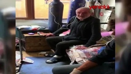 KOAH hastası “Torbacı dede” herkesi şok etti!
