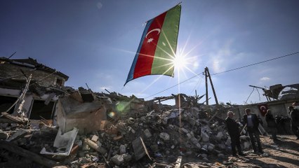 ترقب بمدينة غنجه الأذرية بسبب تواصل القصف في قره باغ