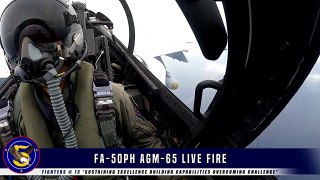 The Philippine Air Force first ever AGM-65 Maverick Missile Live Fire Exercise