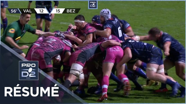 PRO D2 - Résumé Valence Romans Drôme Rugby-AS Béziers Hérault: 25-25 - J7 - Saison 2020/2021