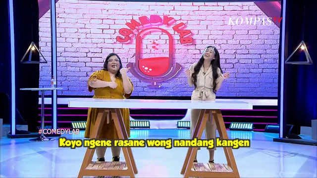 Merdunya Sisca JKT48 Nyanyi Lagu Pamer Bojo Karya Didi Kempot - COMEDY LAB (PART 4)