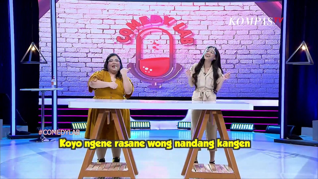 Merdunya Sisca JKT48 Nyanyi Lagu Pamer Bojo Karya Didi Kempot - COMEDY LAB (PART 4)