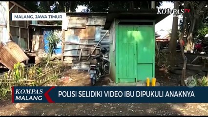 Viral Video Ibu Tua Dipukul di Malang