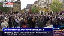 Une minute de silence et la Marseillaise à Moulins, la ville natale de Samuel Paty