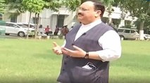 In which sport was JP Nadda champion during school days?
