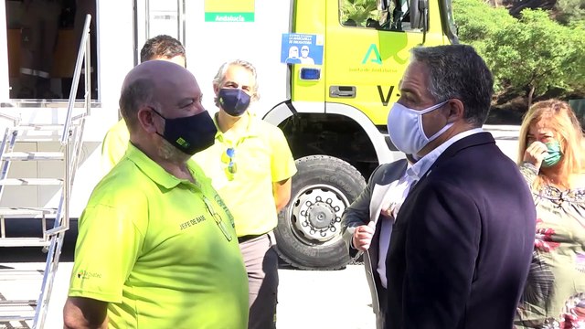 El consejero de la Presidencia anuncia la creación de una base del GREA en Benahavís