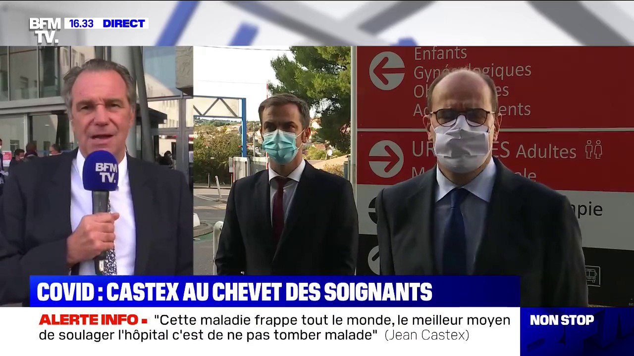 Renaud Muselier (président de la Région Paca): "Tout l'hôpital est sous tension, 49% des lits sont occupés par des patients Covid"