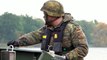 'Heath Storm' _ 100 military vehicles cross River Elbe in German Army drills ahead of NATO mission