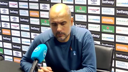 Guardiola fears for players after West Ham draw