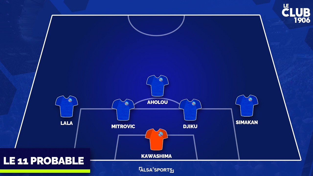 Brest - Racing Club de Strasbourg : Le 11 probable du RCS