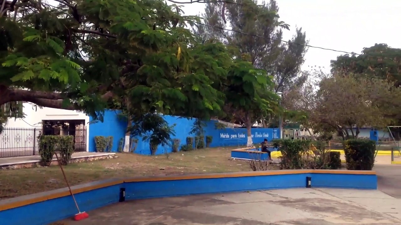 Parque de la Mórelos oriente Mérida, Yucatán. México 2016