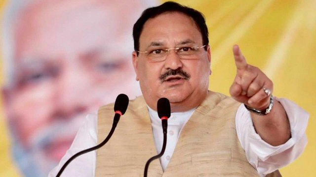 JP Nadda takes jibe on RJD leaderJP Nadda takes jibe on