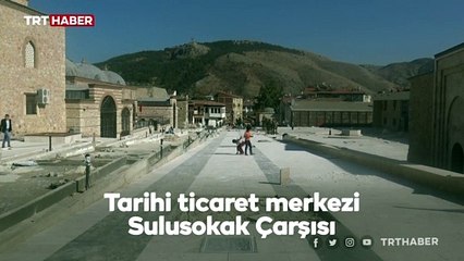 Tokat'ın Sulu Sokak'ı tarihi motiflerle süsleniyor