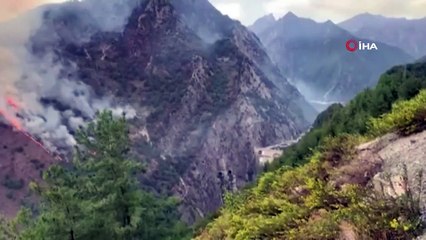 Kahramanmaraş’ta örtü yangını