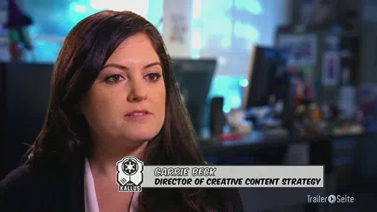 Backstage Blick zu Star Wars Rebels Kallus