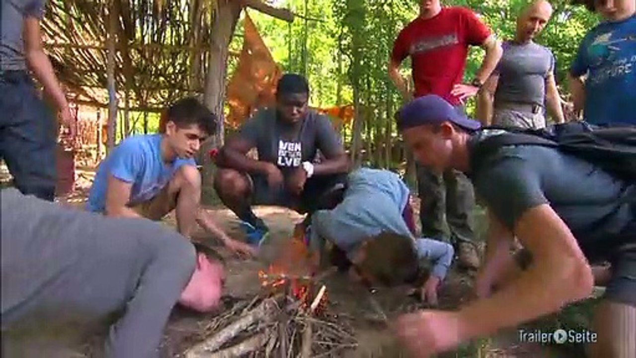 Backstage Blick zu Maze Runner