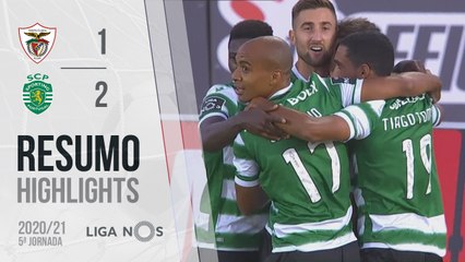Highlights: Santa Clara 1-2 Sporting (Liga 20/21 #5)