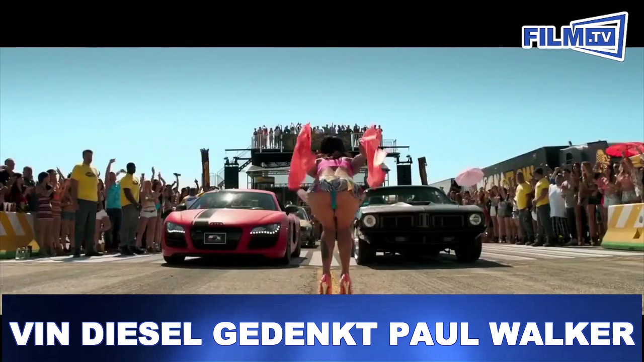 Vin Diesel gedenkt Paul Walker (2016) - Video