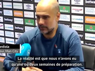 Man City - Guardiola explique les raisons du mauvais début de saison citizen