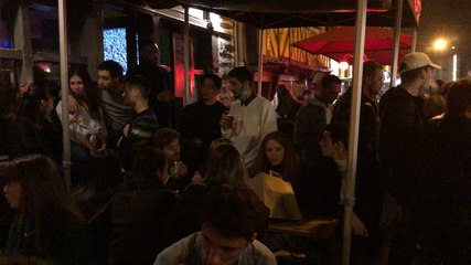 Une première soirée sous couvre-feu pour la capitale bretonne.