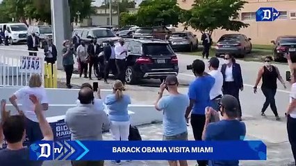 Barack Obama visita Miami