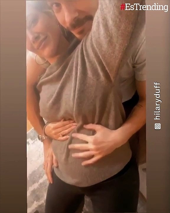 Con un tierno video, Hilary Duff anuncia que está esperando a su tercer hijo