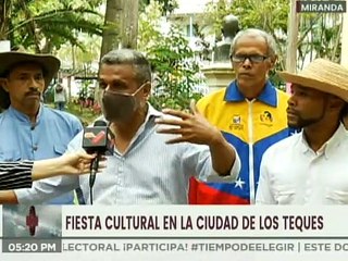 Celebran fiesta cultural por los 243 años de Los Teques