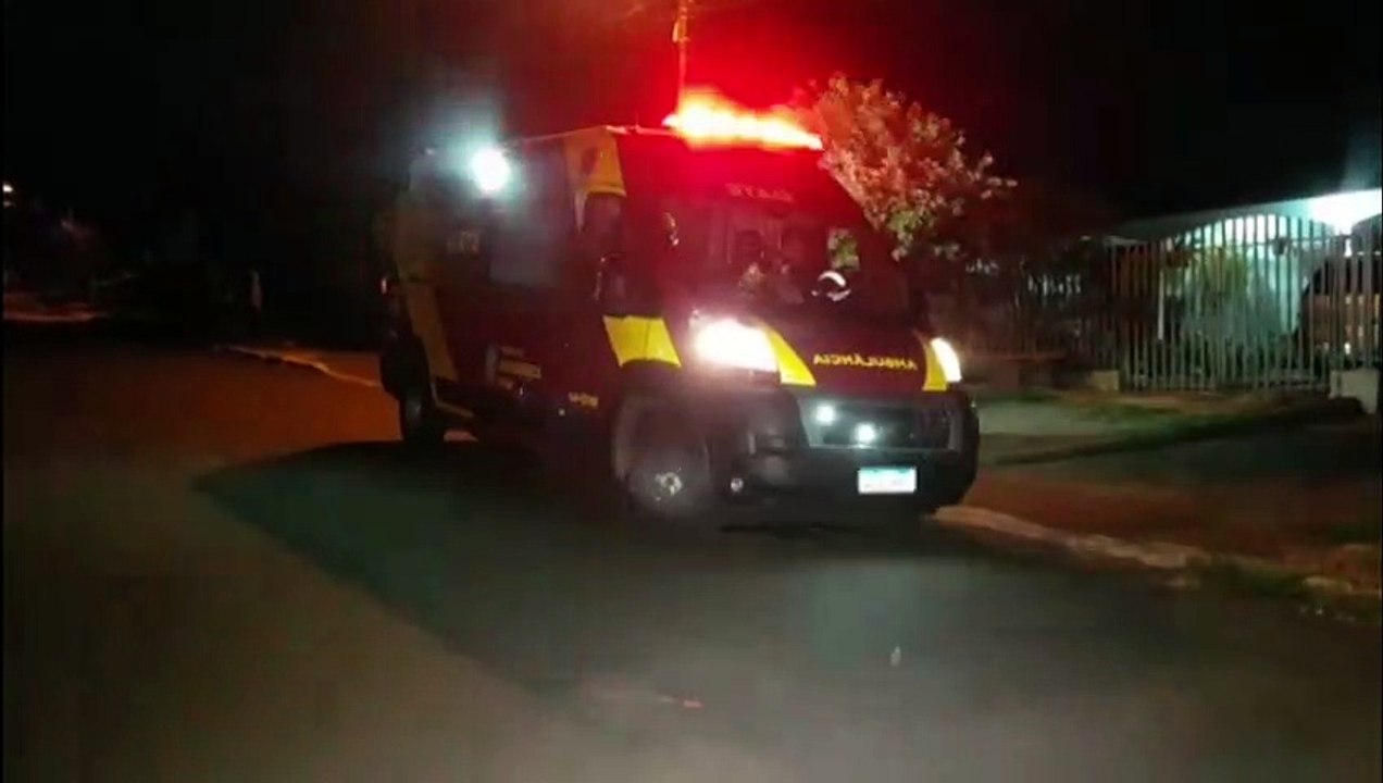 Após sofrer queda, homem é atendido pelo Siate no Bairro Brasília