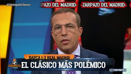 "Otra vez un árbitro volvió a favorecer al Real Madrid": El Chiringuito