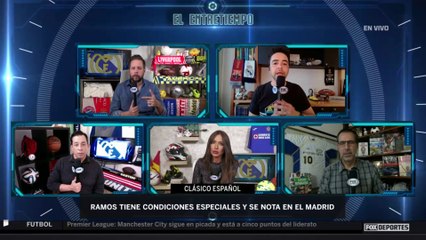 Sergio Ramos fue el líder en casa del Barcelona: #ElEntreTiempo