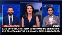 CAIO COPPOLLA HUMILHA SUBSTITUTO DE DR.BRUNO E  ELE COMEÇA A IMITAR A DILMA EM SUAS COLOCAÇÕES.