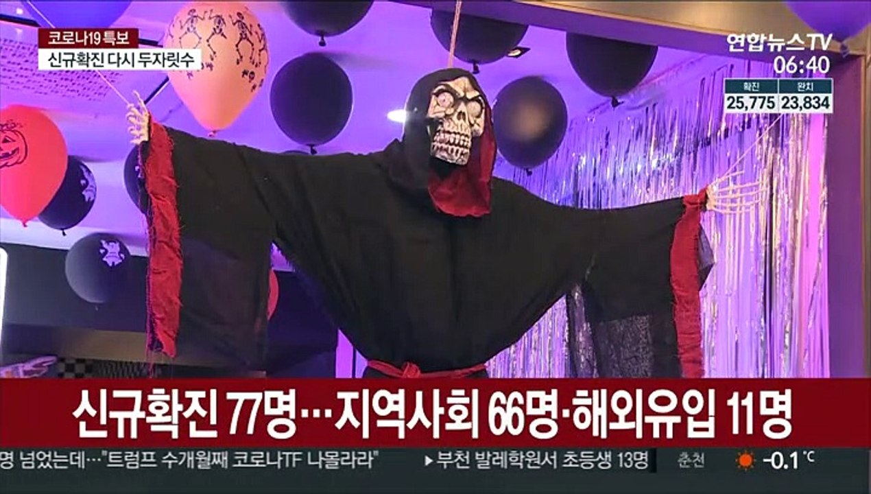 신규확진 77명…"국내 개발 항체 치료제 효과"