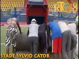 Stade Syvio Cator pral gen yon kapèt nèf se travay yo kap kontinye