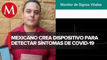 Estudiante del IPN crea dispositivo de monitoreo de síntomas de covid-19