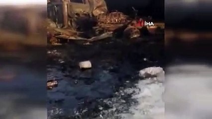 Cerablus'ta yangın 8 saat sonra söndürüldü