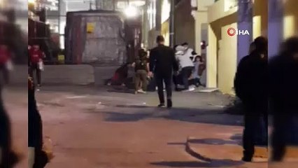 Dilencilerin “Neden bölgeme girdin” meydan savaşı!