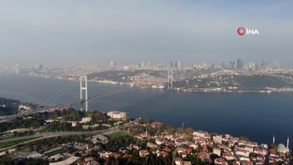 İstanbul'da kartpostallık sis manzarası
