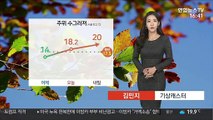 [날씨] 때 이른 추위 수그러져…내일 중부 공기질 나빠