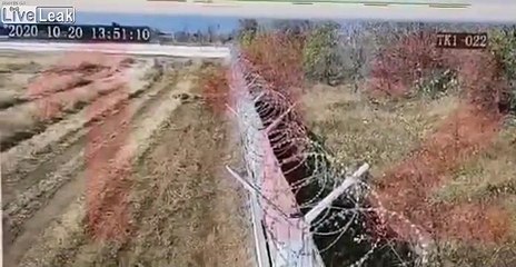 Drunk soldiers broke through the fence of the Volgograd airport